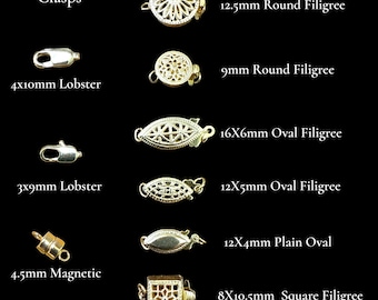 Gold Filled Clasp Options for Custom Jewelry Chains