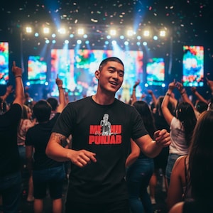 Diljit Dosanjh Aura Tour T-Shirt, Punjabi Concert Tee, Me Hu Punjab Graphic