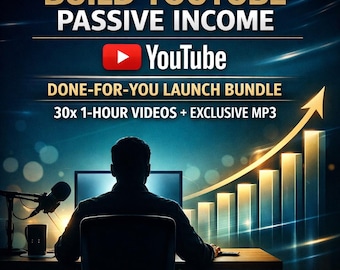 YouTube Passive Income Bundle | 30x 1-Hour Videos, MP3 Track (Digital Product)