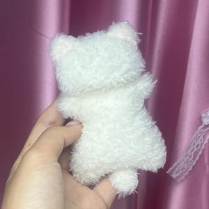 Pocket Bibi Squishy Cat Plush, Handgjord Plyschleksak, Plyschgåva bild 9