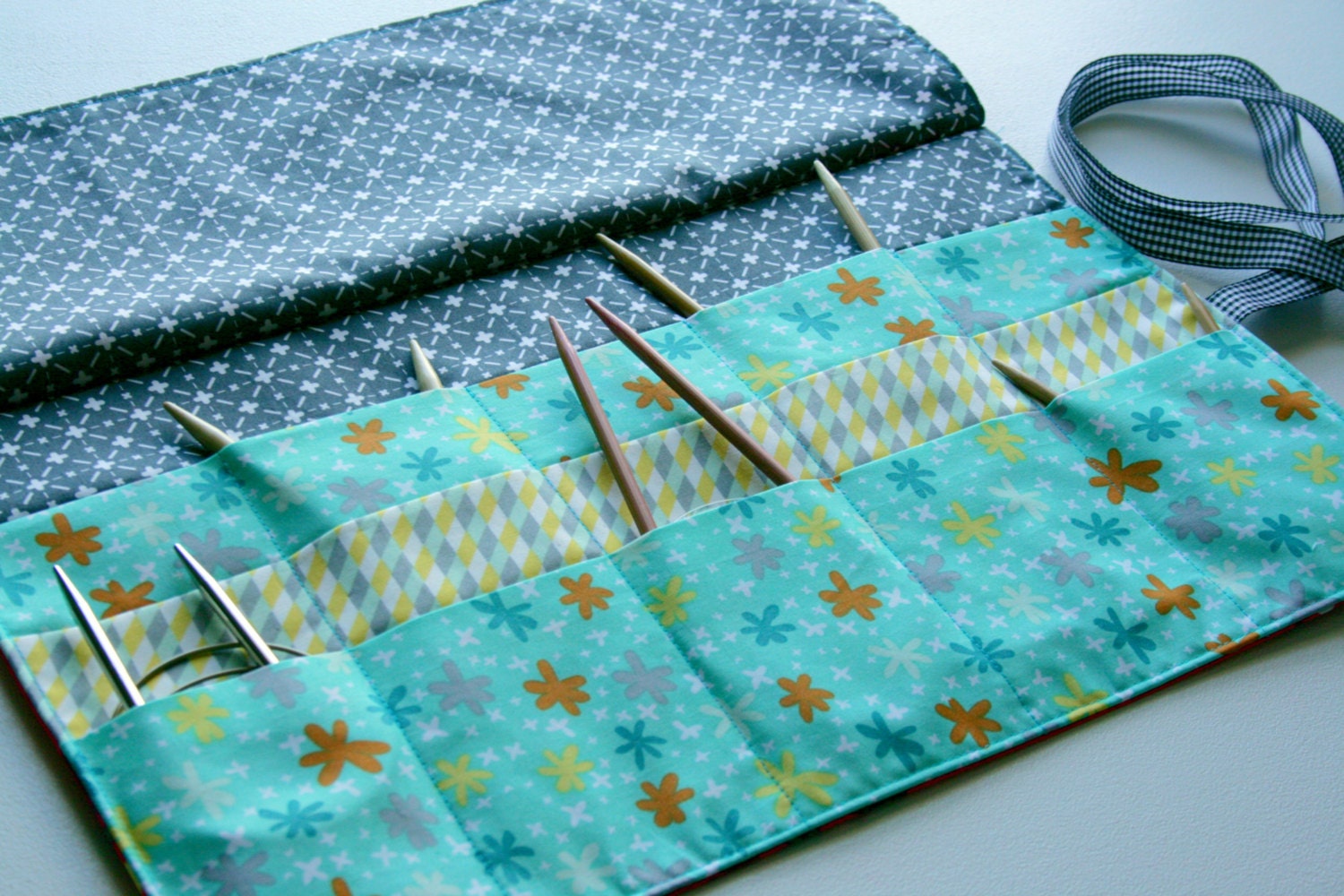 Circular Knitting Needle Wallet PDF Pattern Etsy