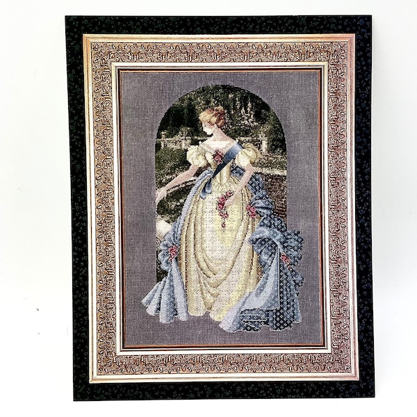 Lavender & Lace, Counted Cross Stitch Pattern, 'Queen  Ann's '