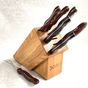 Cutco butcher block discount