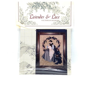 Lavender & Lace, counted cross Stitch pattern,  &#39;Sweet Dreams&#39;  #14