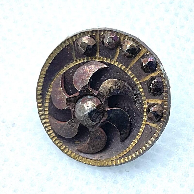 Deco Button Art Deco Button - Etsy