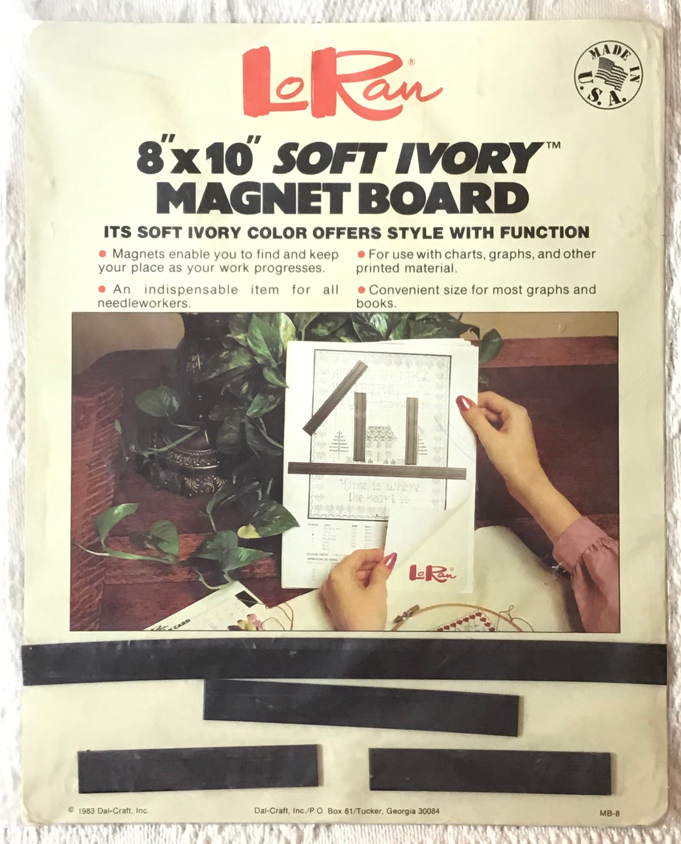 Magnet Board Chart Holder - 8 x 10 - Stitched Modern