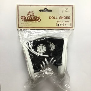 Tallina&#39;s Doll shoes.  High Top Sneakers, Black.
