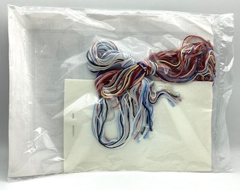 Sudberry Counted Cross Stitch kit “WEDDINGg RING Floral HEART”
