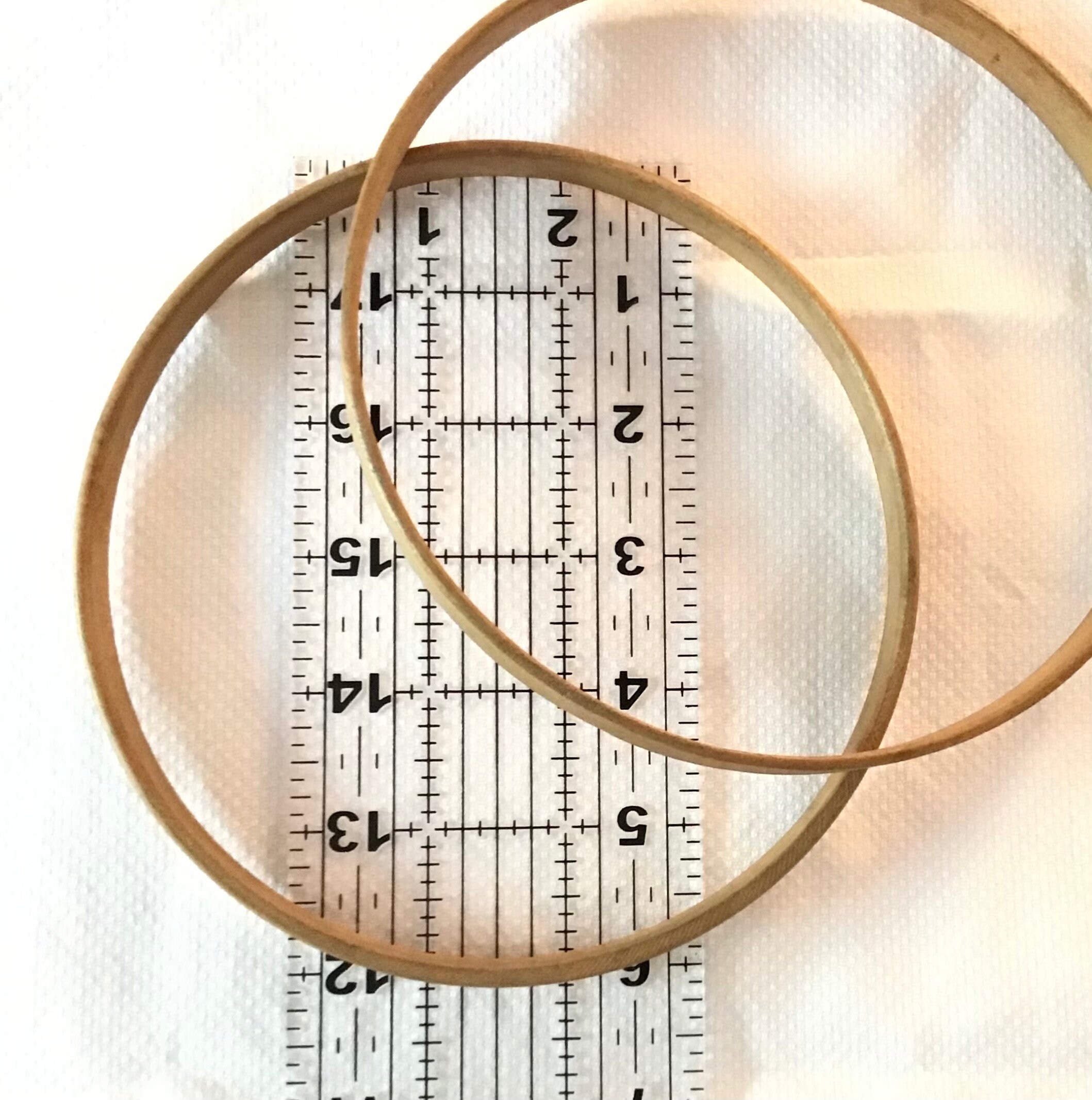 Aro de bordado de madera 6 pulgadas. vendimia. | Etsy