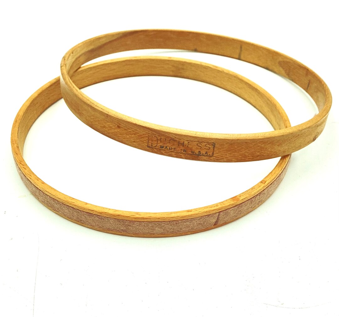 5 Duchess Wood Embroidery Hoop Felt Lining Etsy