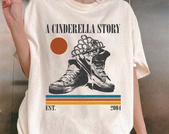 Camiseta de la película "Una historia de Cenicienta": Camiseta gráfica con estampado de nostalgia Y2K