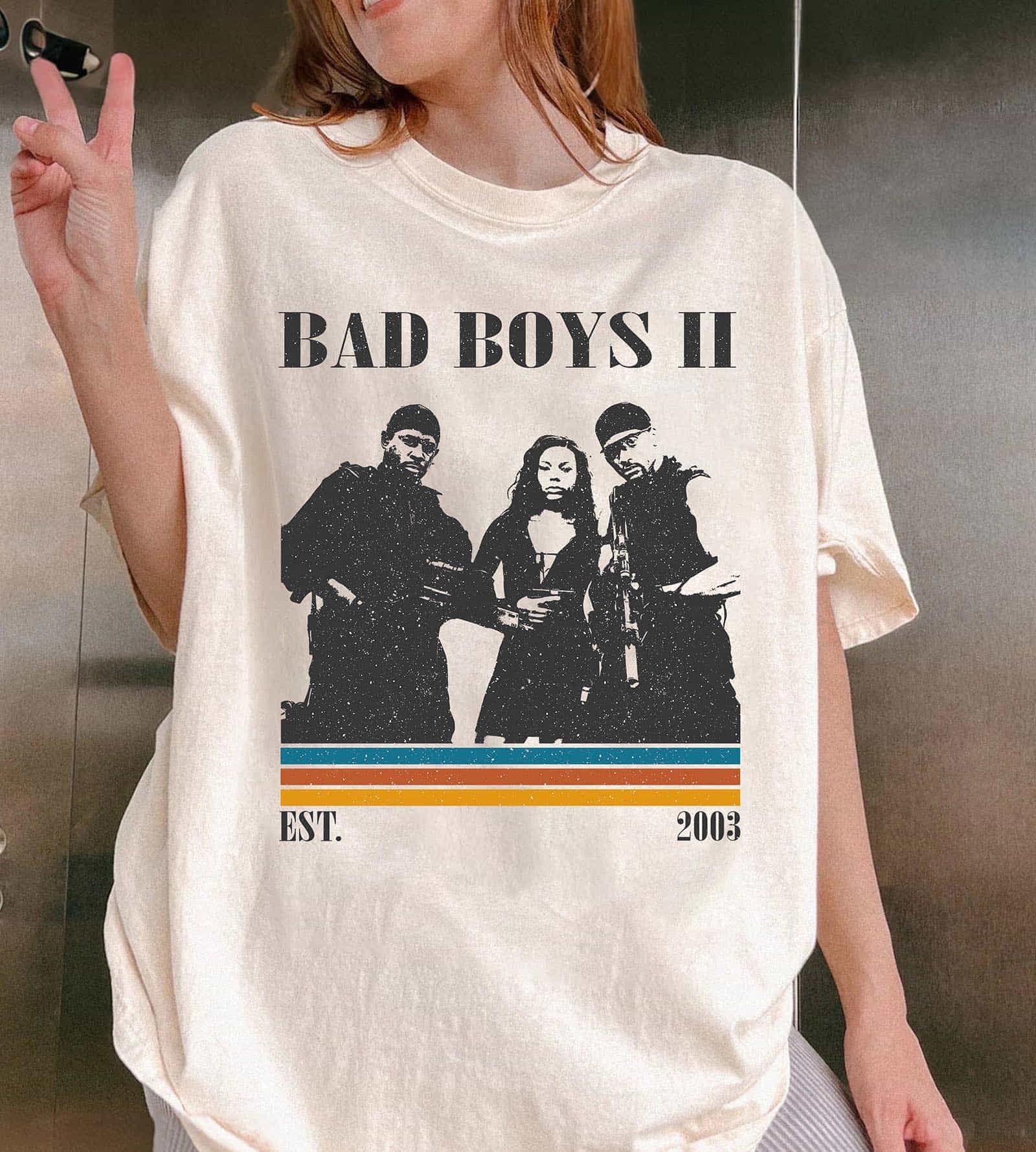 00s BAD BOYS バッドボーイズ2 tシャツ Bad Boys Ii Shirt - Etsy