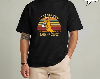 UC Santa Cruz Banana Slugs T-Shirt, Retro College Tee