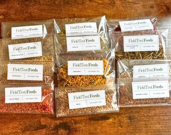 Small animal treat samples | hamster, chinchilla, guinea pig, rabbit, gerbil