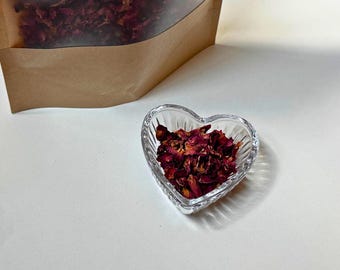 Rose Petal Treats for Small Pets | Natural Foraging Snack, Single Ingredient (35g)