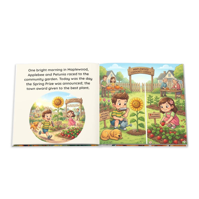Applebee and the Day the Garden Wasn't Fair| Hardcover Photo Book ...