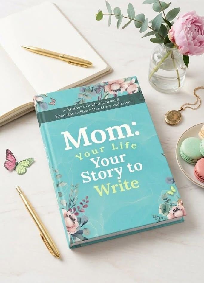 Mom's Life Story Journal: Guided Keepsake Memory Book for Generations