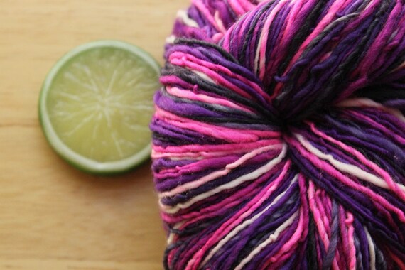 hot pink wool yarn