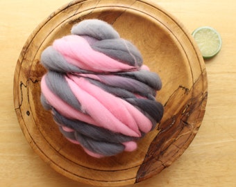 Fil rose, fil gris, fil épais et fin filé à la main, fil épais teint à la main, fil peluche, fil auto-rayures, fil super fin, cadeau tricot