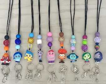 Doorables Character Lanyard: Breakaway Clasp, Beaded Design