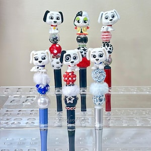 Dalmations Beaded Pen: 101 Dalmations Inspired - Collectible Character
