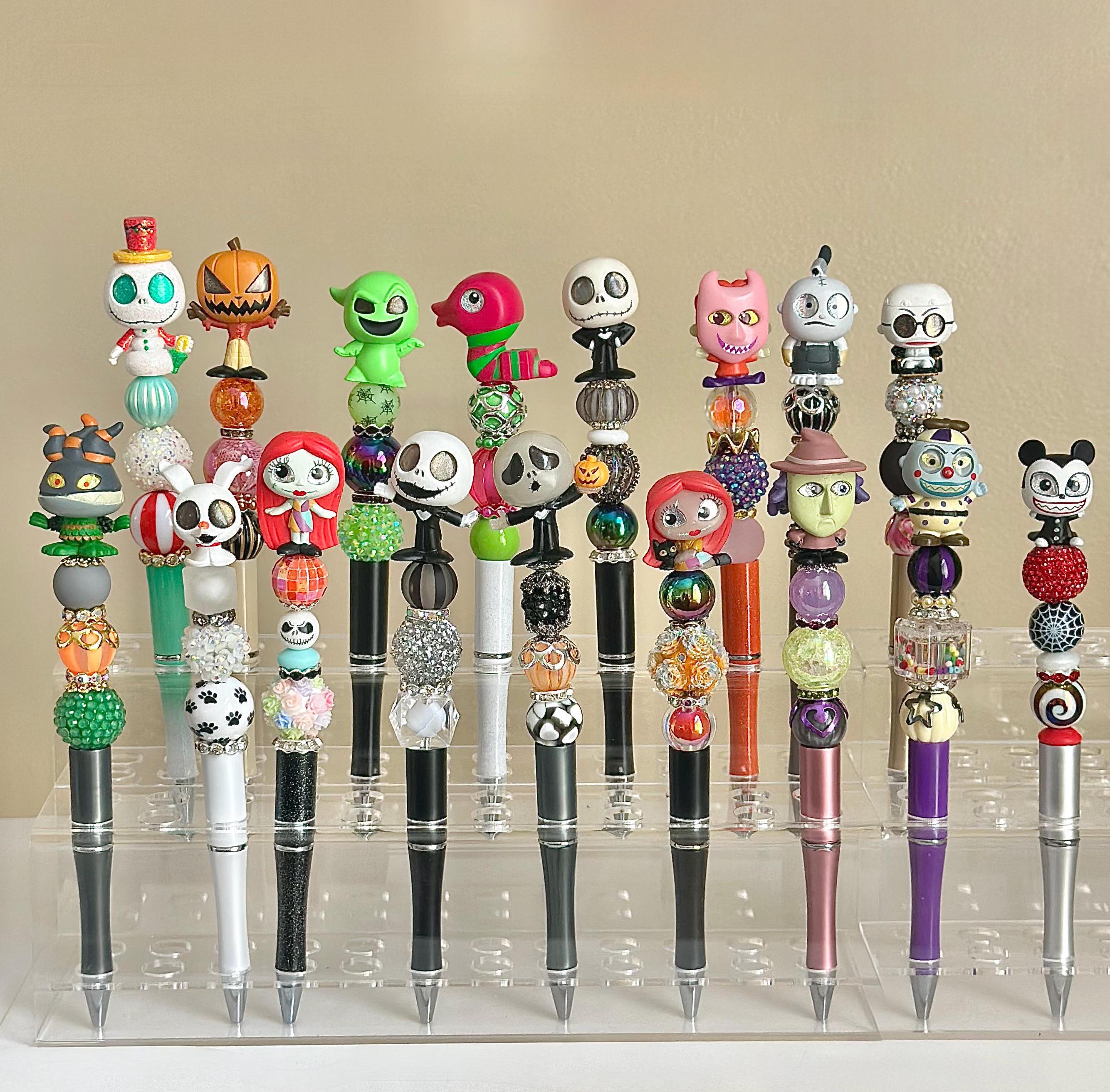 Nightmare Before Christmas Beaded Pen: Jack, Sally & Oogie Boogie