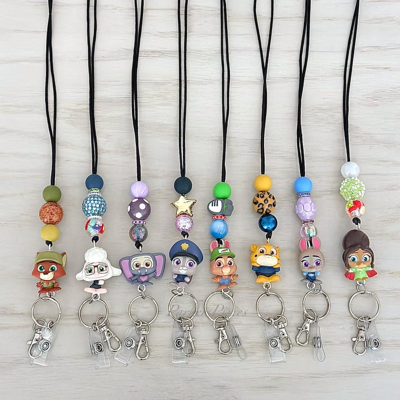 Zootopia Rabbit Keychain Zootopia Keychain - Etsy
