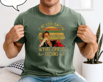 Maglietta vintage di Chazz Reinhold, citazione del film "Wedding Crashers"