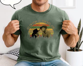 Maglietta vintage "Will Kane tornerà a casa dai tuoi figli" con Herb, citazione del film