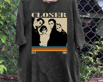 Closer Movie Shirt, 2004 Cast Retro Sunset T-Shirt