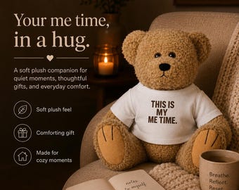 Peluche avec t-shirt This Is My Me Time