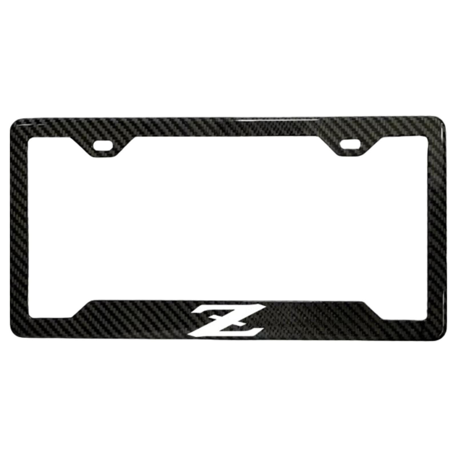 thumbnail image 2 of IPick Image Nissan NISMO Black Carbon Fiber Finish License Plate Frame Stainless 2 of 6