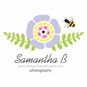 Logo Design / Premade Logo / Photography Logo / Jewelry Logo / Floral Logo / Watercolor Logo image 6