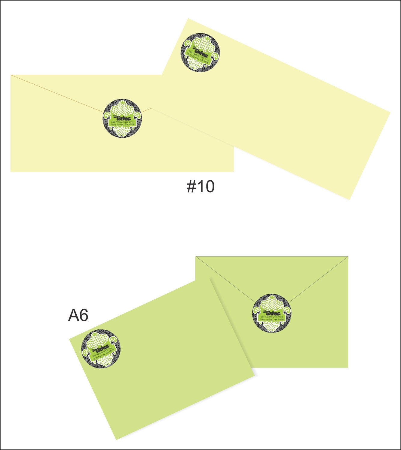 View of Pet Dog Cat House Whimsical Address Labels - Etsy