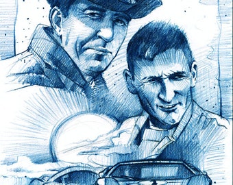 Lemans 100 Year Celebration - Carroll Shelby and Ken Miles