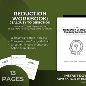 The Reduction Method Workbook: Turn Jealousy Into Direction