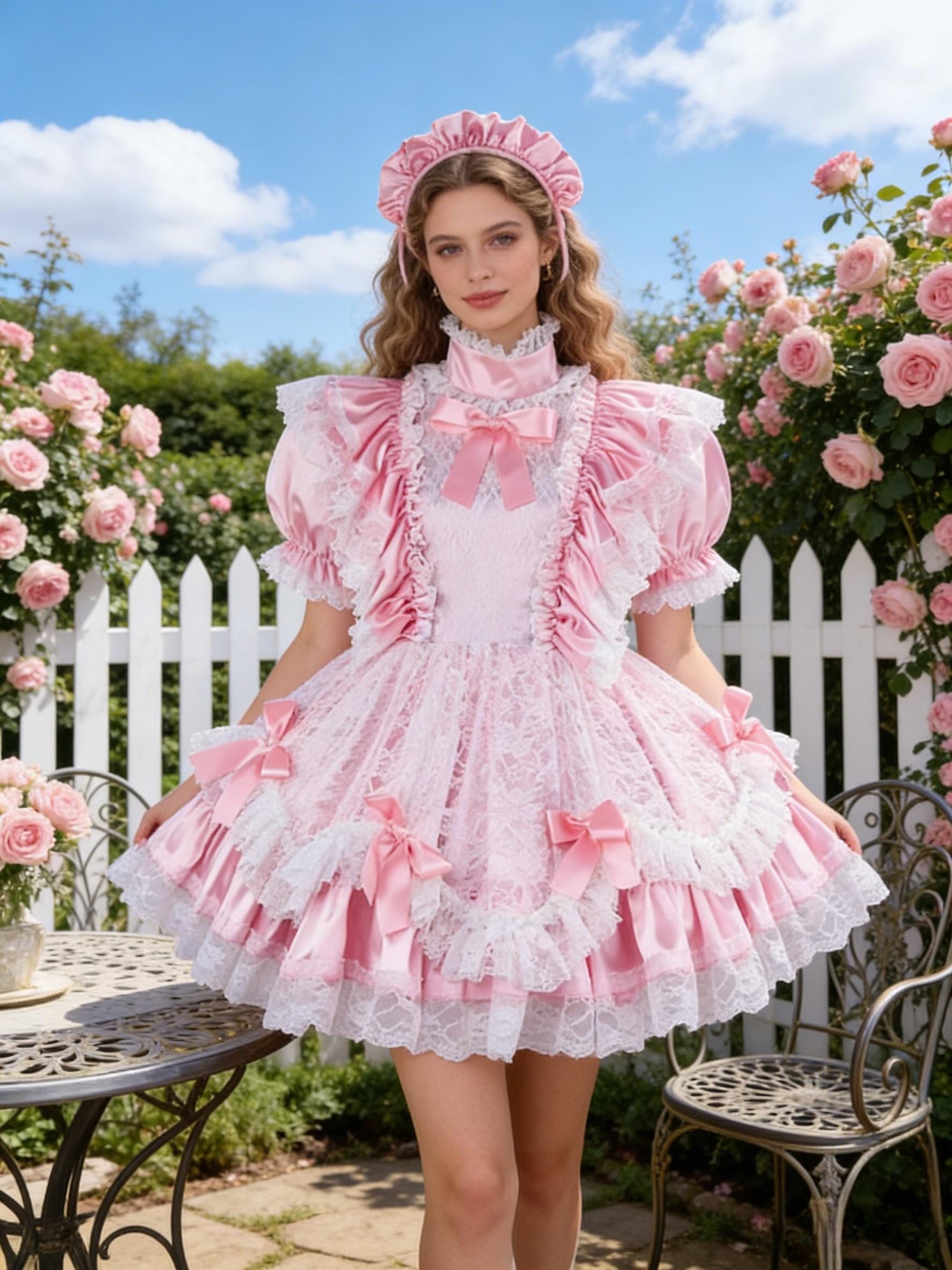 Pink Puffy Dress Cosplay - Etsy