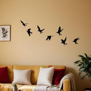 Bird Metal Handing Wall Hooks Set voor functionele hal