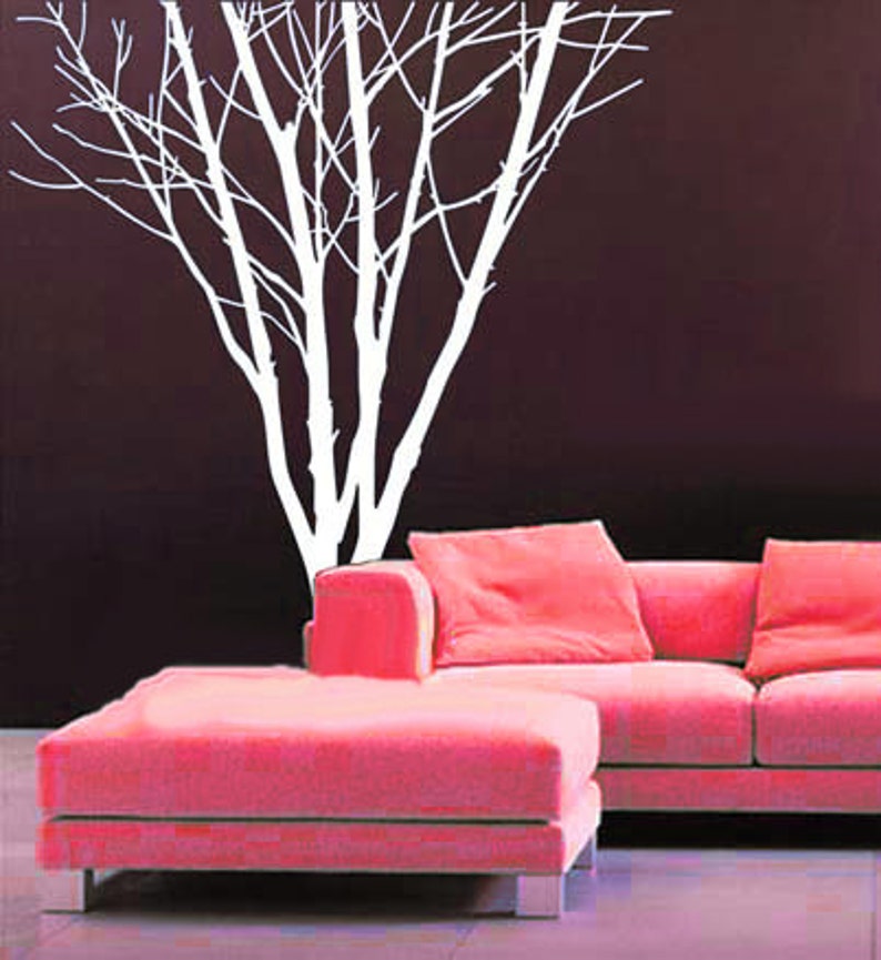 Tree Wall Decals Wall Stickers Wall Art Wall Decor Lovely Etsy