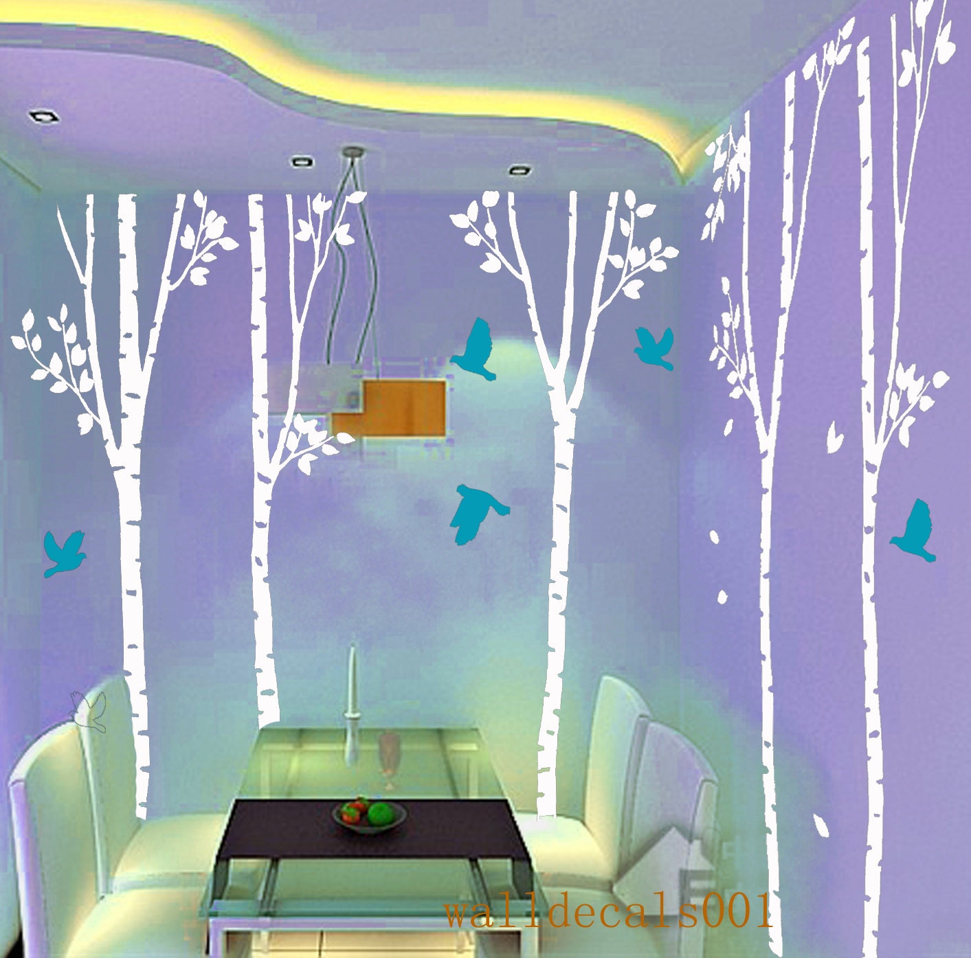 Wall Decal wall decor tree decal wall Sticker Wall Art Etsy