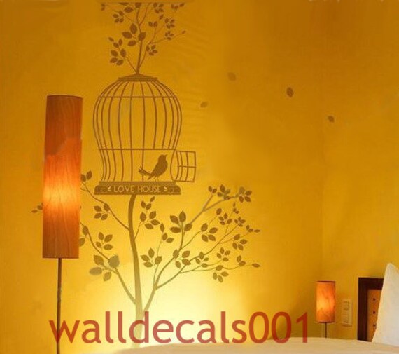 Vinyl wall decal wall sticker wall decor mural artlovely Etsy