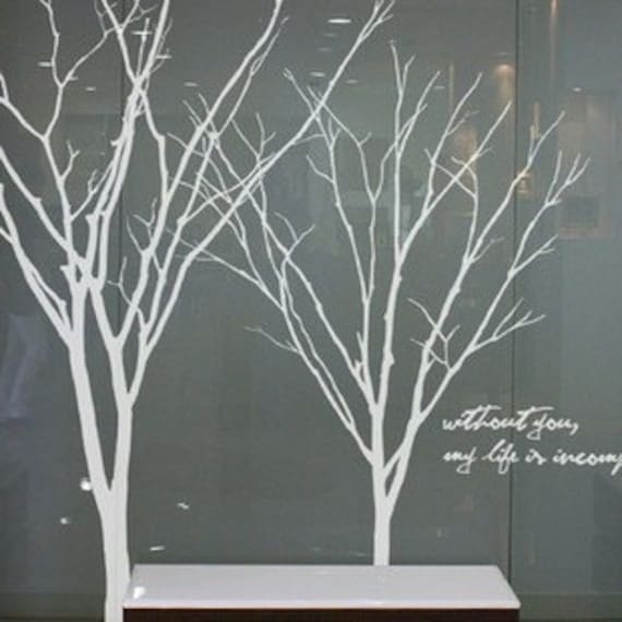 Tree Wall Decal wall stickerroom decor nature wall decor wall Etsy