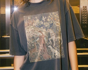 Art History Shirt, Gothic Aesthetic Tee, Retro Museum Tshirt, Classical Fine Art Graphic Tee, Comfort Colors Medieval Gift