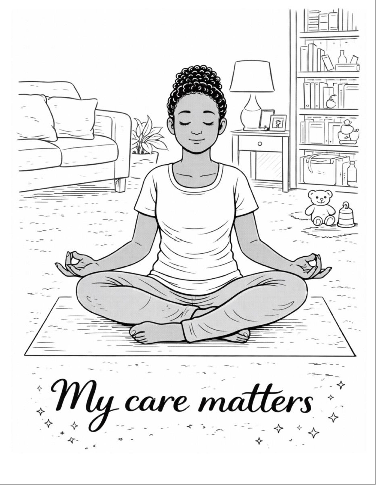 Gentle Coloring Pages for Midlife Motherhood (printable PDF) - Etsy