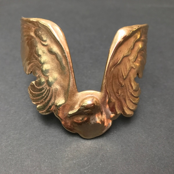 Polished Brass Bird Bracelet
