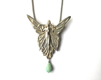 Art Nouveau Fairy Necklace