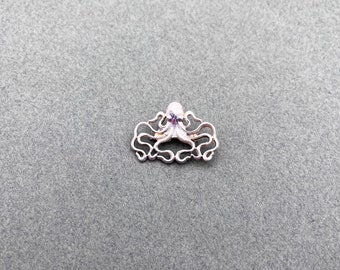 Small Octopus Brooch