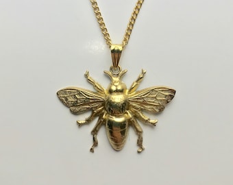 Golden Bee Pendant