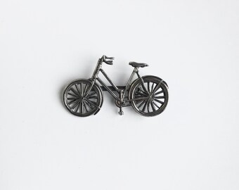 Vintage Bicycle Brooch