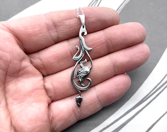 Stylised Flower Pendant